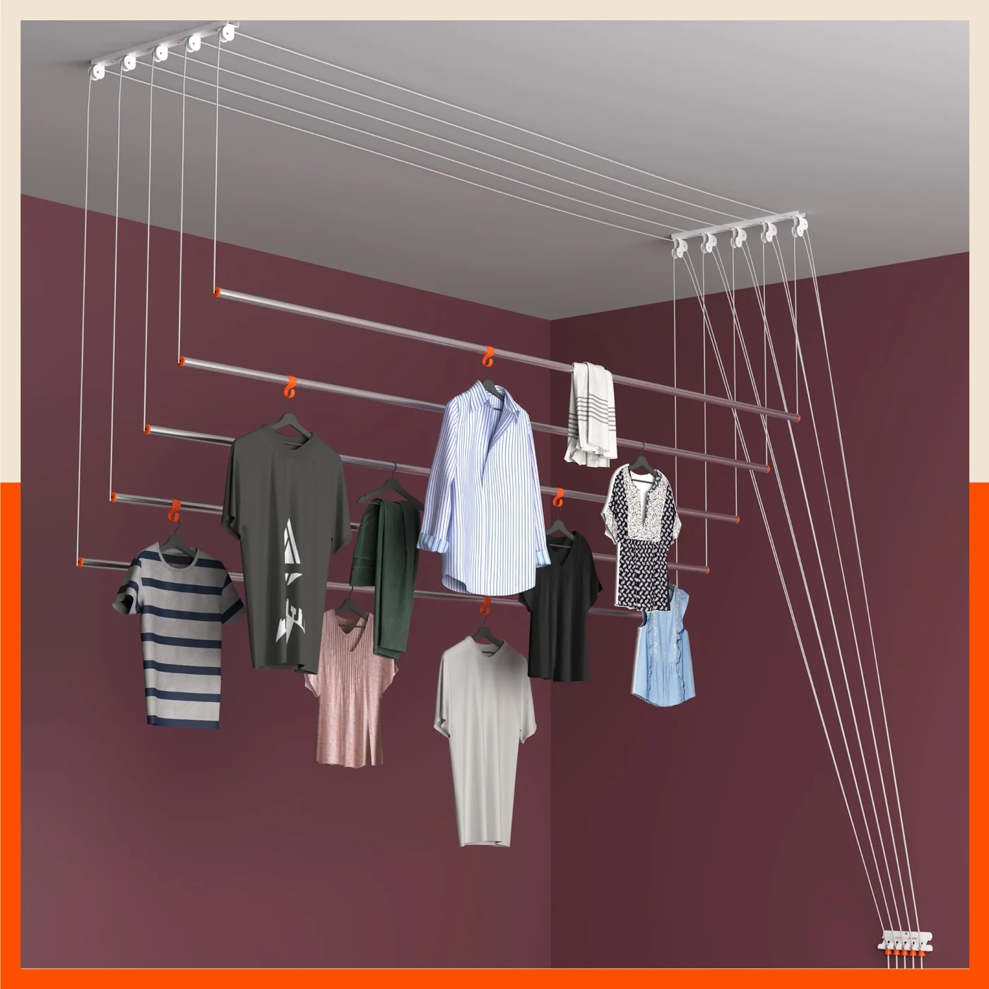 Ceiling Cloth Hangers